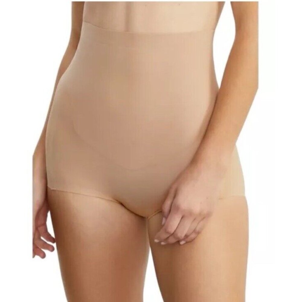 BALI Comfort Revolution Easylite High Waist Brief Cool  DFS062 Nude Sz Small